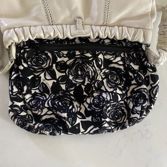 BRIGHTON Off-White Crossbody/Shoulder Leather Bag - Picture 11 of 16